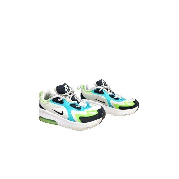 Nike Air Max 200 React Oracle Athletic Running Shoes Boys Size 13C - Picture 3 of 7